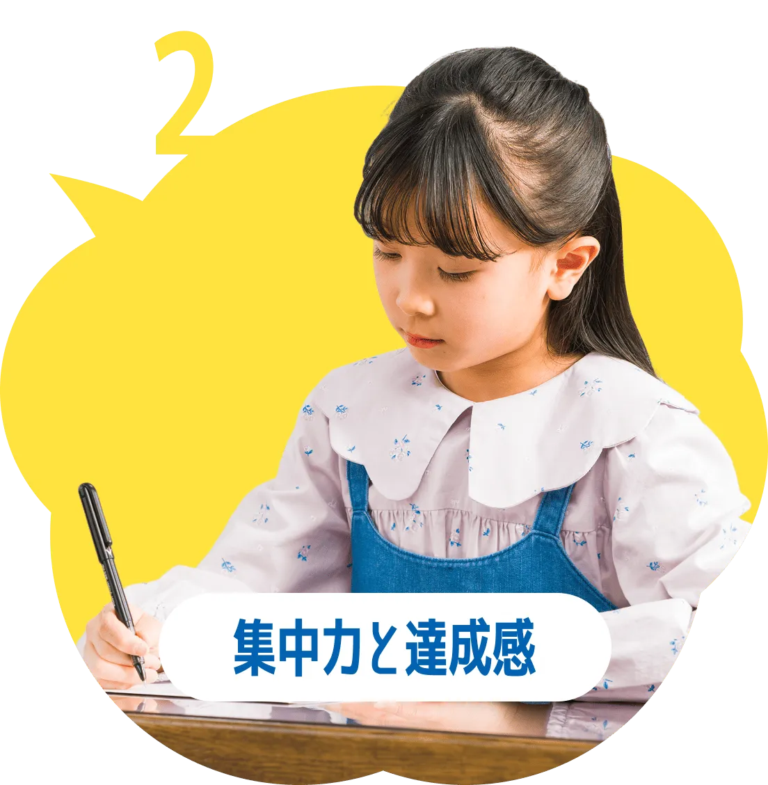 集中力と達成感